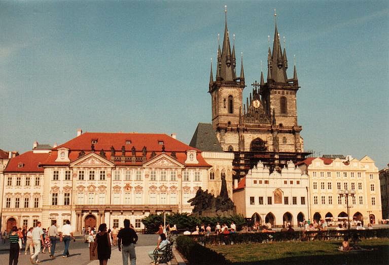 Prag 1989 Etwas Sightseeing gab es auch